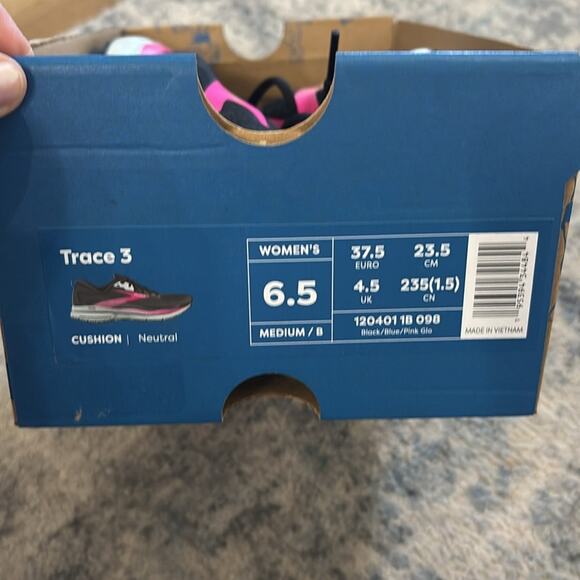 NWT Brooks Trace 3 Running Shoes Sz 6.5 - Picture 3 of 4
